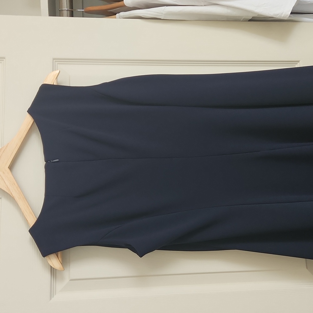 Calvin Klein Navy Blue Dress Size 14 - Picture 5 of 12
